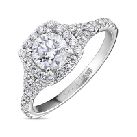 Кольцо с бриллиантами - фото 1 Кольцо с бриллиантами - фото 1