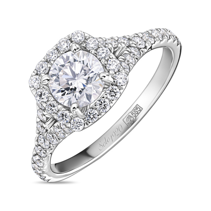 Кольцо с бриллиантами - фото 1 Кольцо с бриллиантами - фото 1