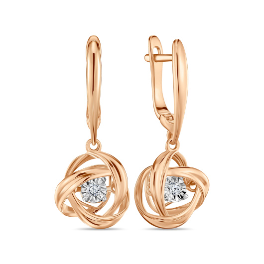 Серьги с бриллиантами