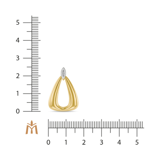 Подвеска с фианитом