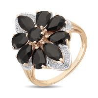 Кольцо с бриллиантами и сапфирами - фото 1 Кольцо с бриллиантами и сапфирами - фото 1