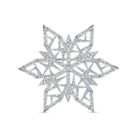 Брошь с бриллиантами - фото 1