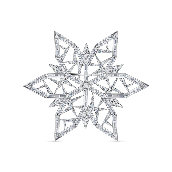 Брошь с бриллиантами - фото 1