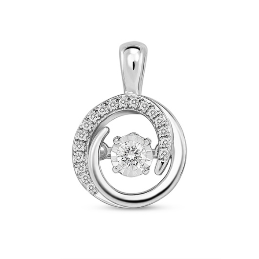 Подвеска с бриллиантами