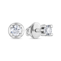 Серьги с бриллиантами - фото 1 Серьги с бриллиантами - фото 1