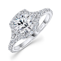 Кольцо с бриллиантом - фото 1 Кольцо с бриллиантом - фото 1