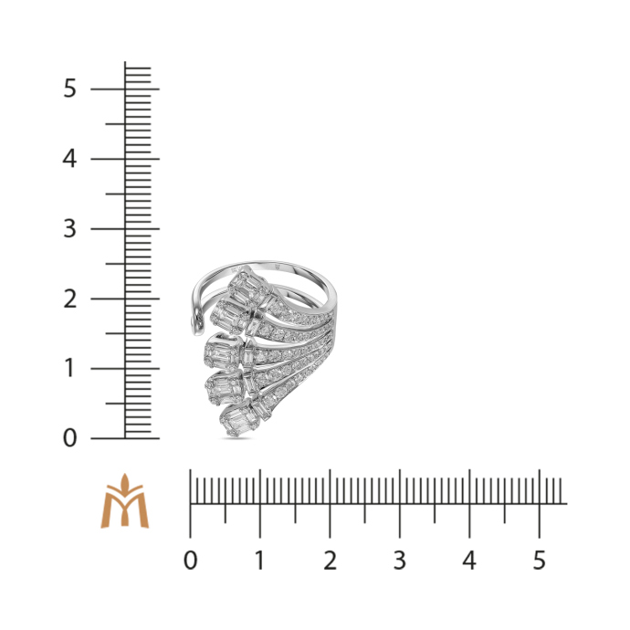 Кольцо с бриллиантами - фото 2