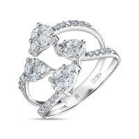 Кольцо с бриллиантами - фото 1 Кольцо с бриллиантами - фото 1