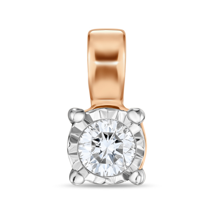 Подвеска с бриллиантом - фото 1 Подвеска с бриллиантом - фото 1