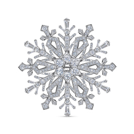 Брошь с бриллиантом