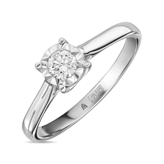 Кольцо с бриллиантом