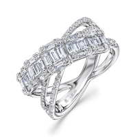 Кольцо с бриллиантами - фото 1 Кольцо с бриллиантами - фото 1