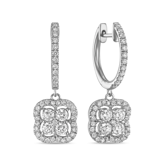 Серьги с бриллиантами