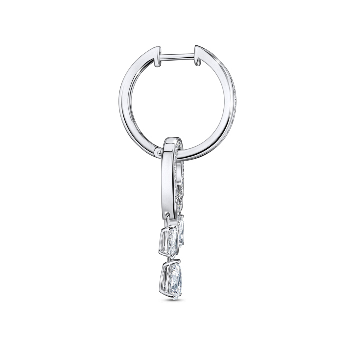 Серьги с бриллиантами - фото 2