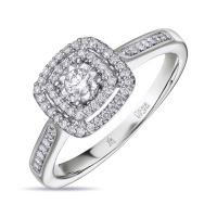 Кольцо с бриллиантами - фото 1