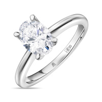 Кольцо с бриллиантом - фото 1