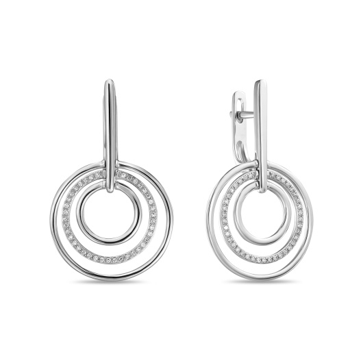 Серьги с бриллиантами