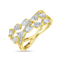 Кольцо с бриллиантами - фото 1 Кольцо с бриллиантами - фото 1