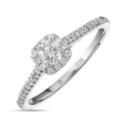 Кольцо с бриллиантом