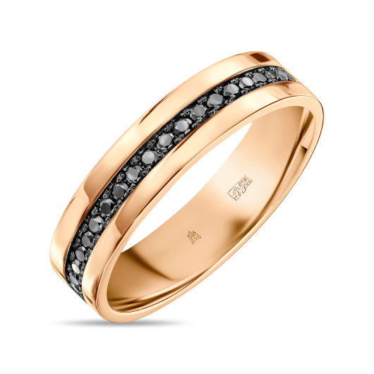 Кольцо с облагороженными бриллиантами