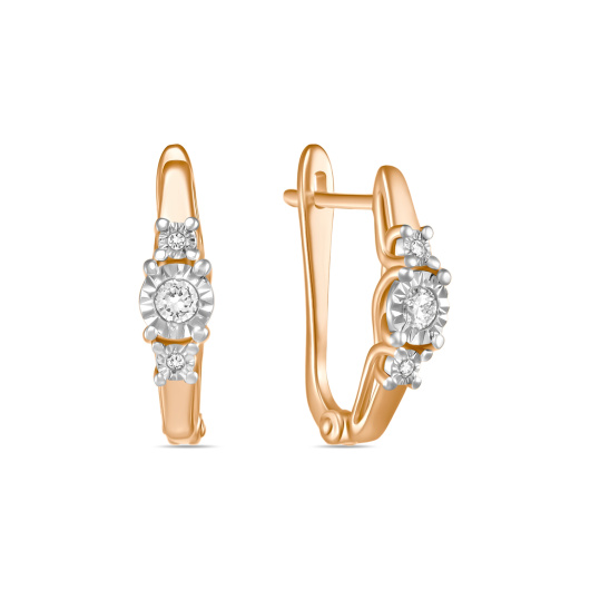 Серьги с бриллиантами