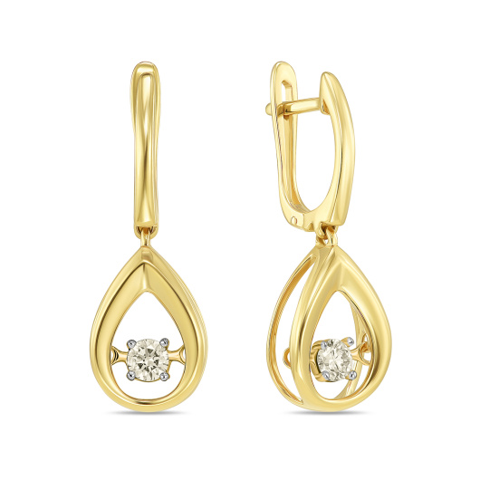 Серьги с бриллиантами