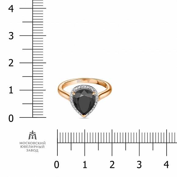 Кольцо с бриллиантами и цветными сапфирами R01-35323-B - Фото 2