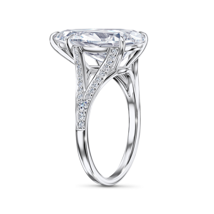 Кольцо с бриллиантом - фото 2