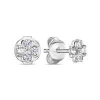 Серьги с фианитами - фото 3