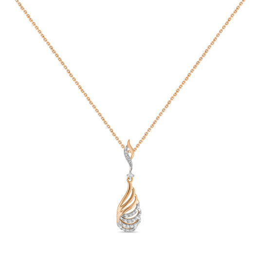 Колье с фианитами