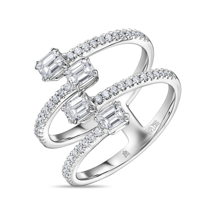 Кольцо с бриллиантами - фото 1 Кольцо с бриллиантами - фото 1