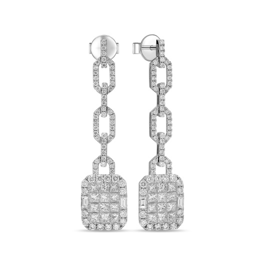 Серьги с бриллиантами