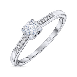 Кольцо с бриллиантами