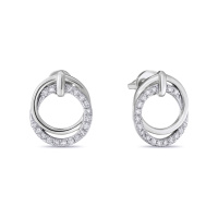 Серьги с бриллиантами - фото 1 Серьги с бриллиантами - фото 1