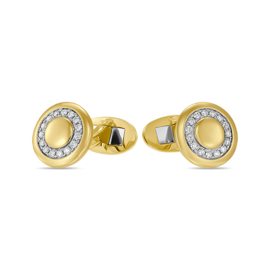 Запонки с бриллиантами