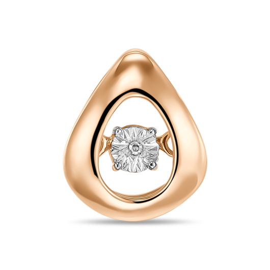 Подвеска с бриллиантом