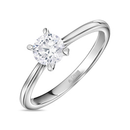 Кольцо с бриллиантом