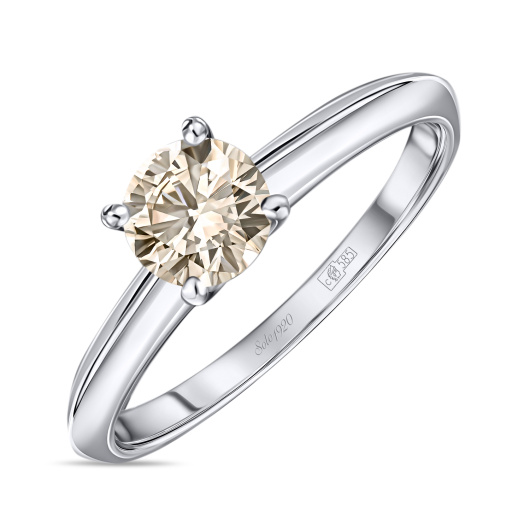 Кольцо с бриллиантом