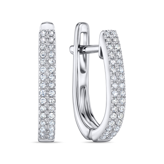 Серьги с бриллиантами