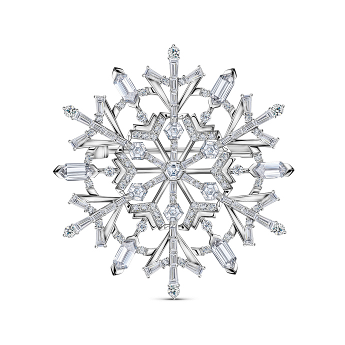 Брошь с бриллиантом - фото 1