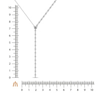 Колье с бриллиантом - фото 2