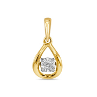 Подвеска с бриллиантом - фото 1 Подвеска с бриллиантом - фото 1