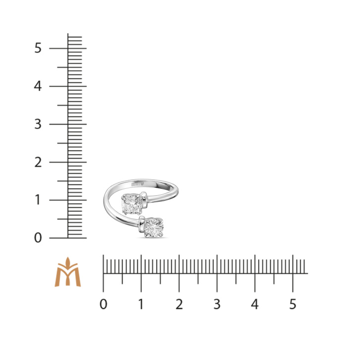 Кольцо с бриллиантом - фото 2 Кольцо с бриллиантом - фото 2