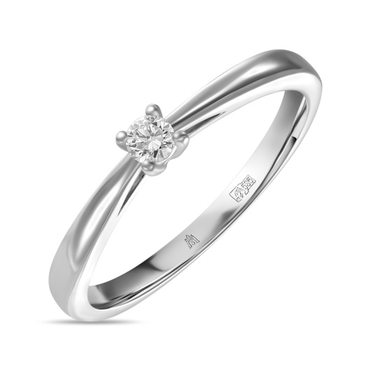 Кольцо с бриллиантом