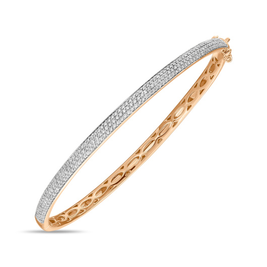 Браслет жесткий с бриллиантами