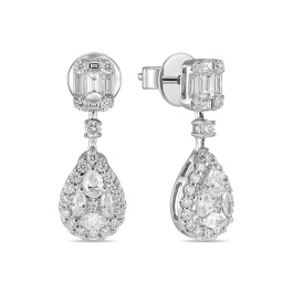 Серьги с бриллиантами