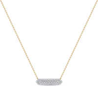 Колье с бриллиантом - фото 1