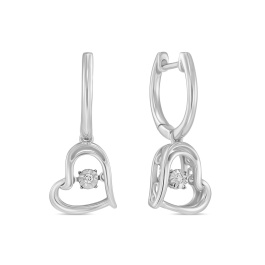 Серьги с бриллиантами