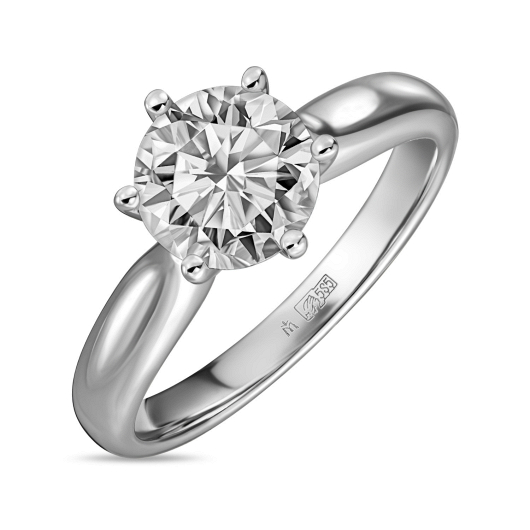 Кольцо с бриллиантом