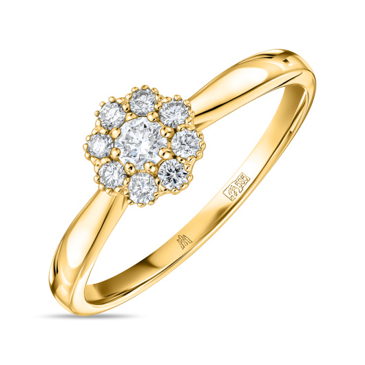 Кольцо с бриллиантами